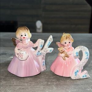 Josef's Originals " The Second Year" Figurine and “The Fourth Year” Set of 2
